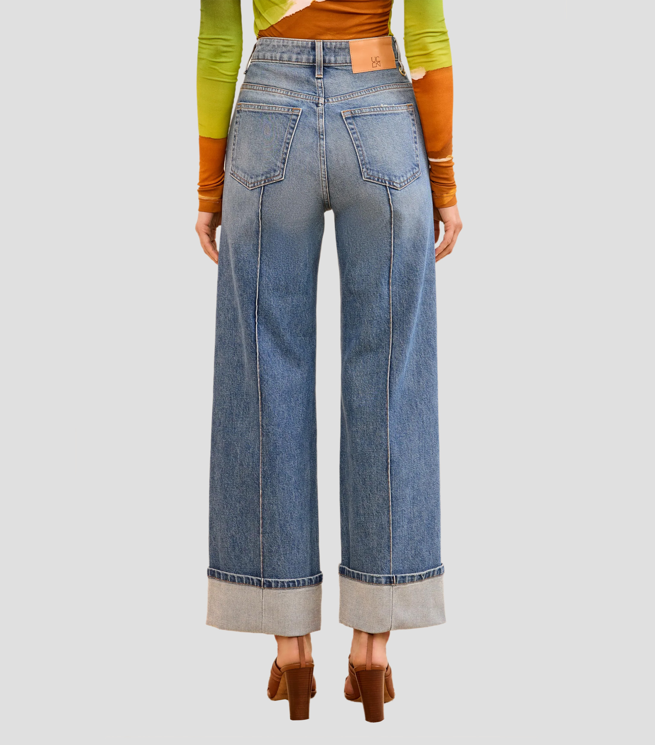 Jeans recto Mujer
